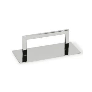 poggiapiedi per parrucchieri cromato