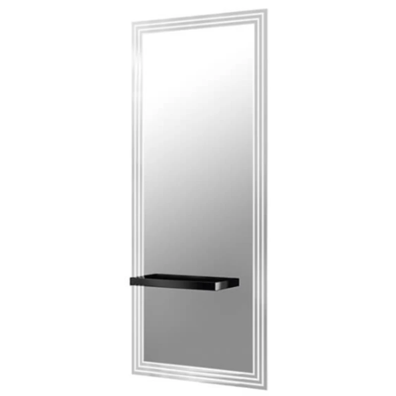 specchiera parrucchieri Stripe illuminata