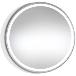 specchiera tonda led parrucchieri