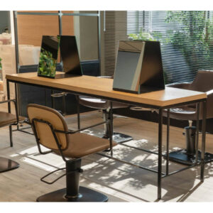 tavolo per parrucchieri industrial ferro