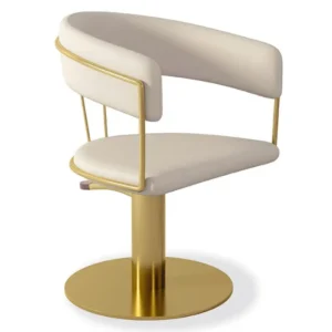poltrona per parrucchieri oro Posh vezzosi
