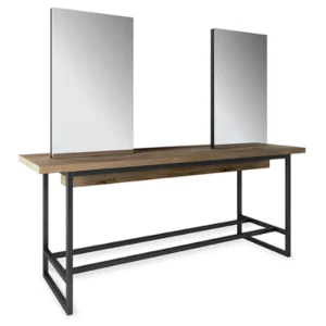 tavolo industriale ferro per parrucchieri