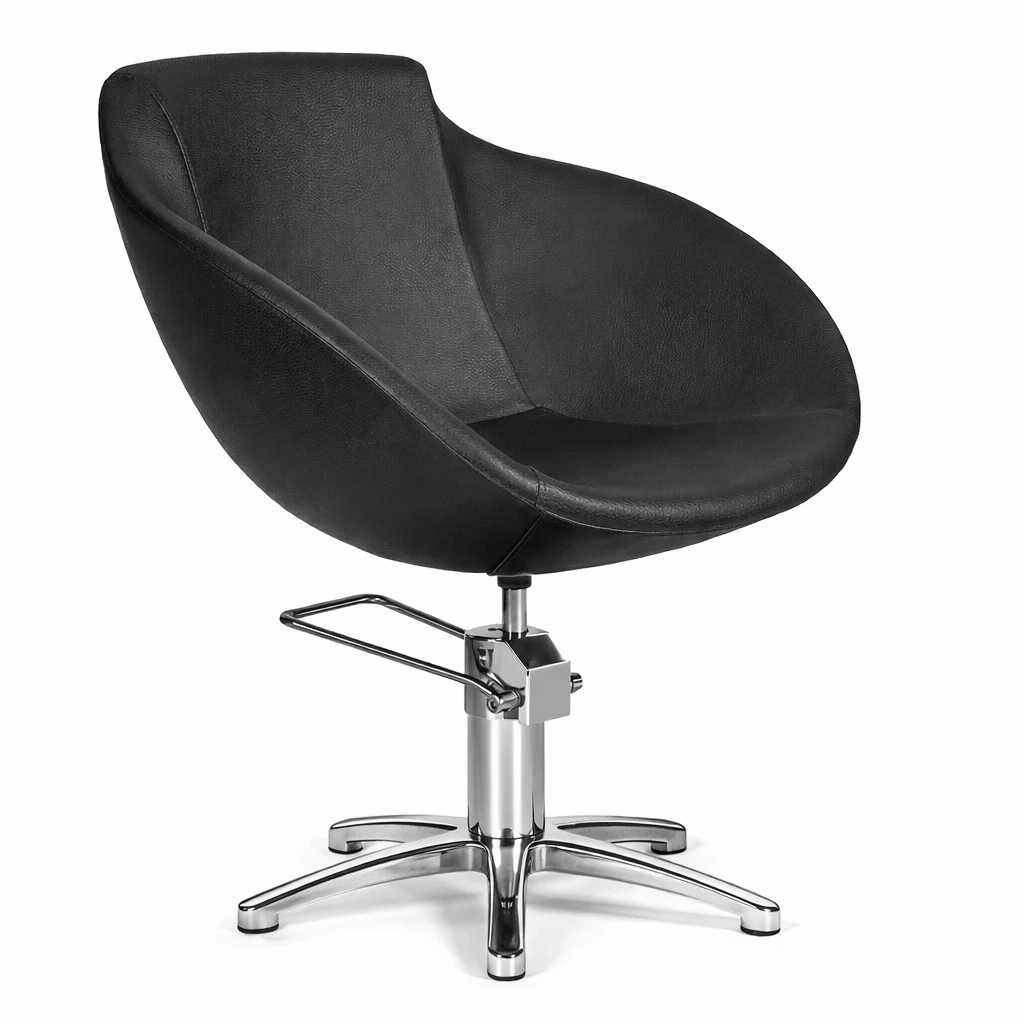 poltrona parrucchieri piede a stella Matilde