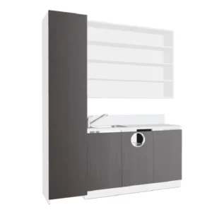 Mobile retrolavaggio economico per parrucchieri con lavandino