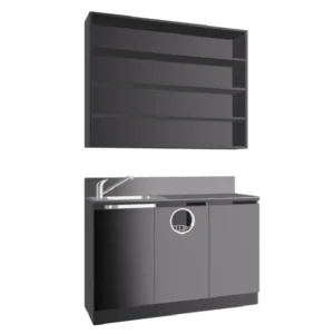 Mobile retrolavaggio economico per parrucchieri con lavandino