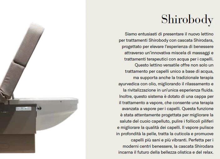 descrizione lettino spa parrucchieri 