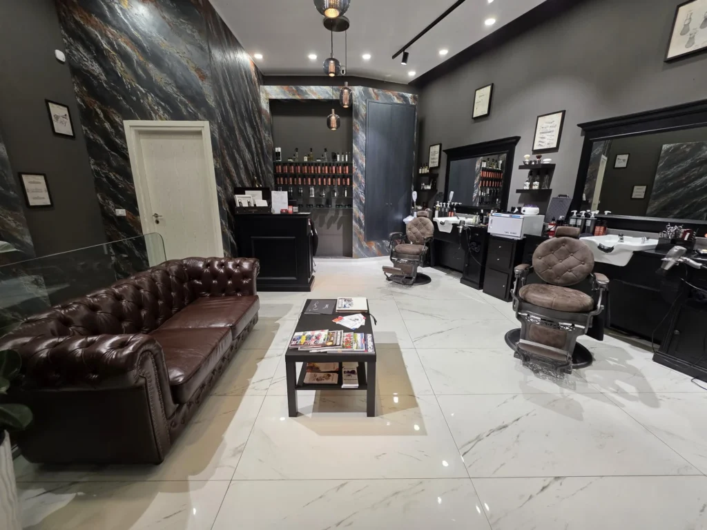 arredamento barber vintage