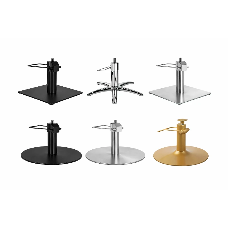 basi e piedi di poltrone per parrucchieri