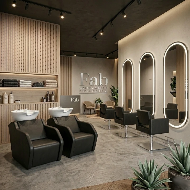 arredamento per parrucchieri in promozione sconto