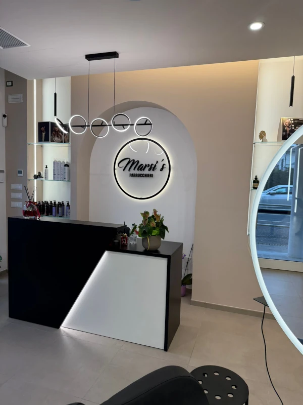 area reception parrucchiera marsis
