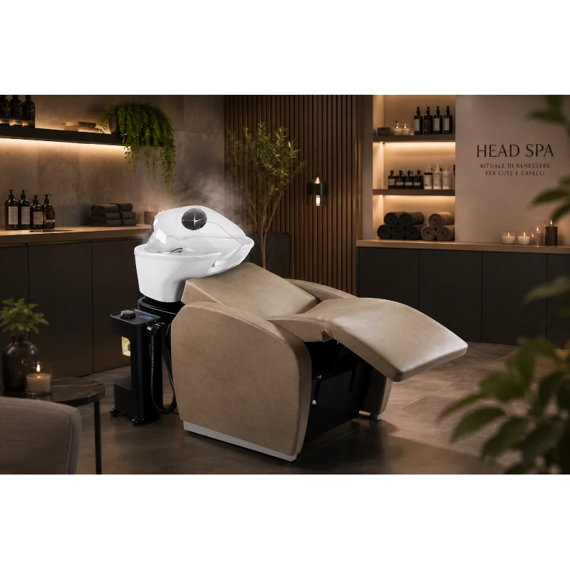 lavatesta con vapore per head spa New Almond