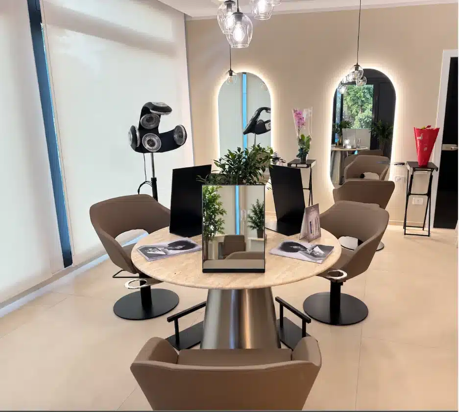 arredamento per parrucchieri moderno